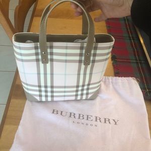 Pink Burberry Handbag/Tote